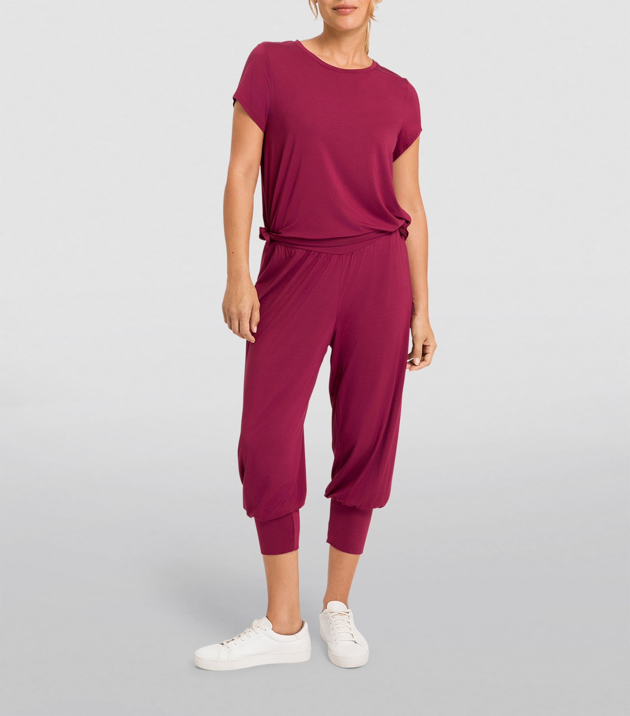 Hanro Modal Yoga T-Shirt | Women Clothing | Tops | Sportswear | Sports Tops | Designers | Hanro Hanro Modal Yoga T-Shirt | Women Clothing | Tops | Sportswear | Sports Tops | Designers | Hanro