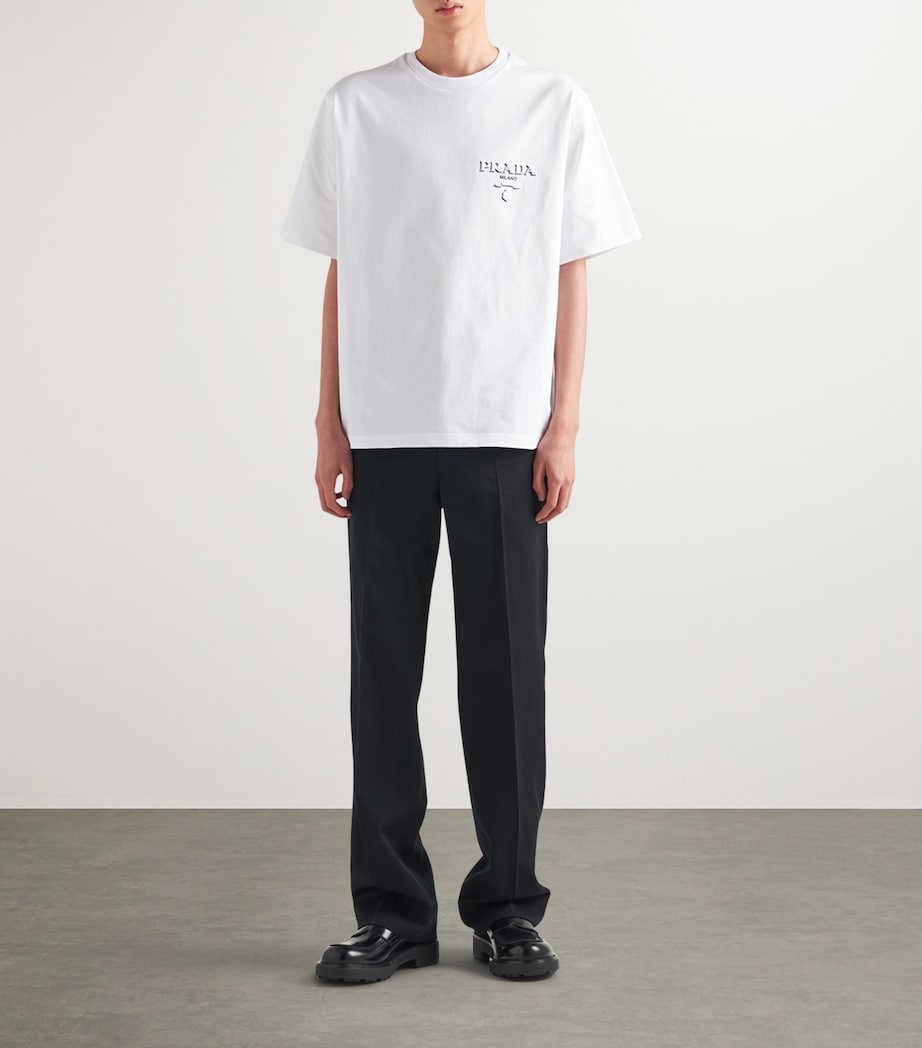 Cotton Logo T-Shirt F0009 Image 2