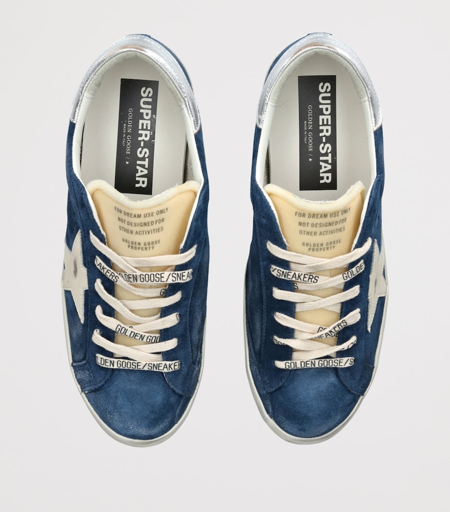 Leather Super-Star Sneakers BLUE OTHER Image 4