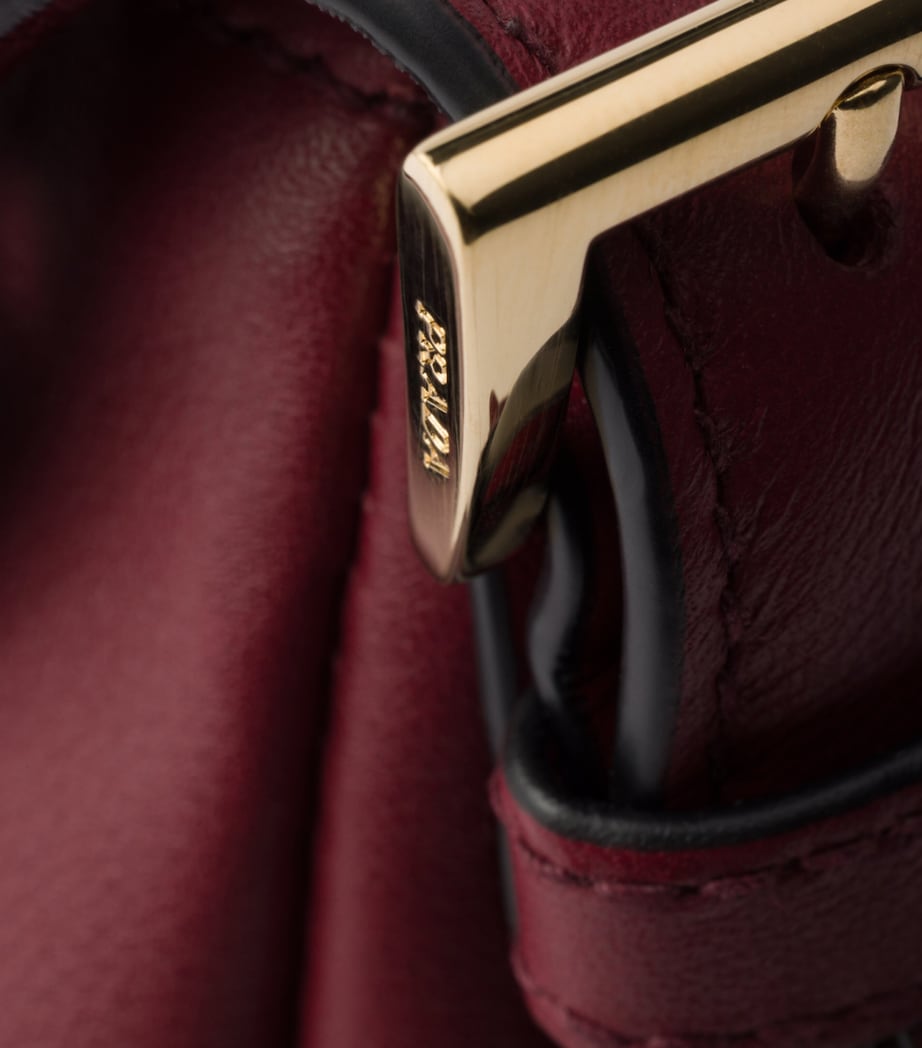 Medium Leather Aimée Shoulder Bag F04XV Image 6