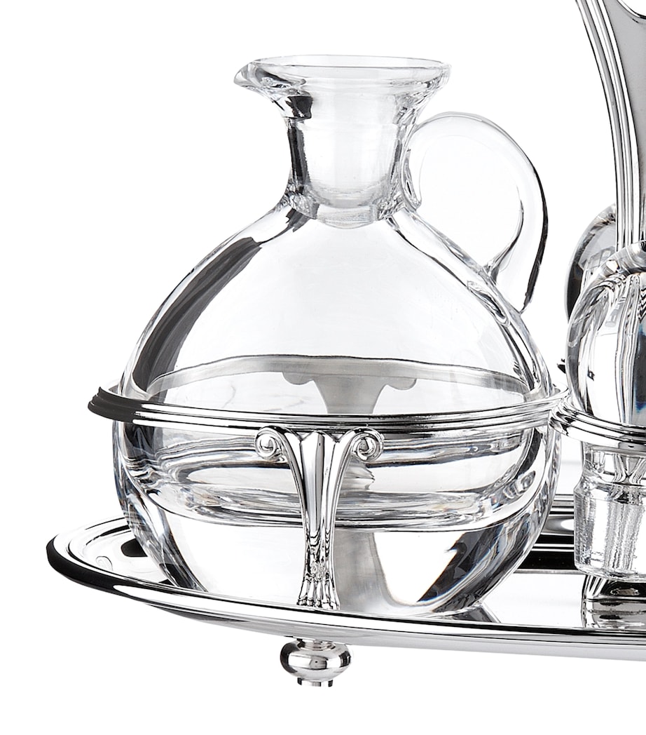 Georgian Silverplated Oval Cruet SILVER Image 2