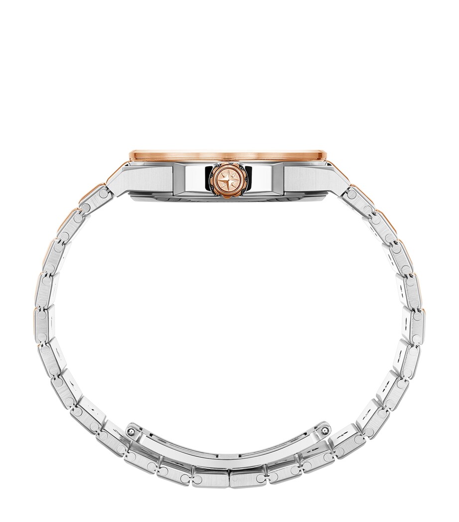 Chopard Rose Gold and Stainless Steel Alpine Eagle Watch 33mm Rose Gold/stainless Image 5