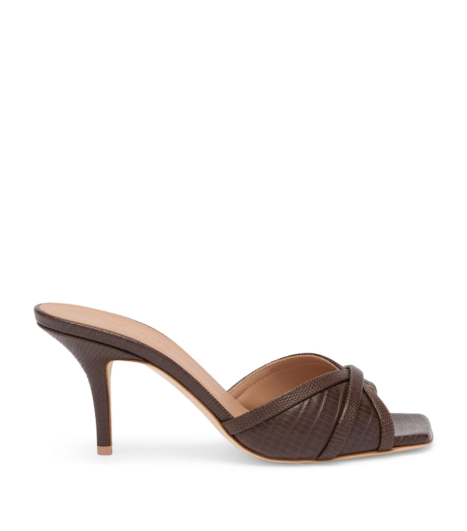 Malone Souliers Leather Perla Mules 70 Tobacco Image 1
