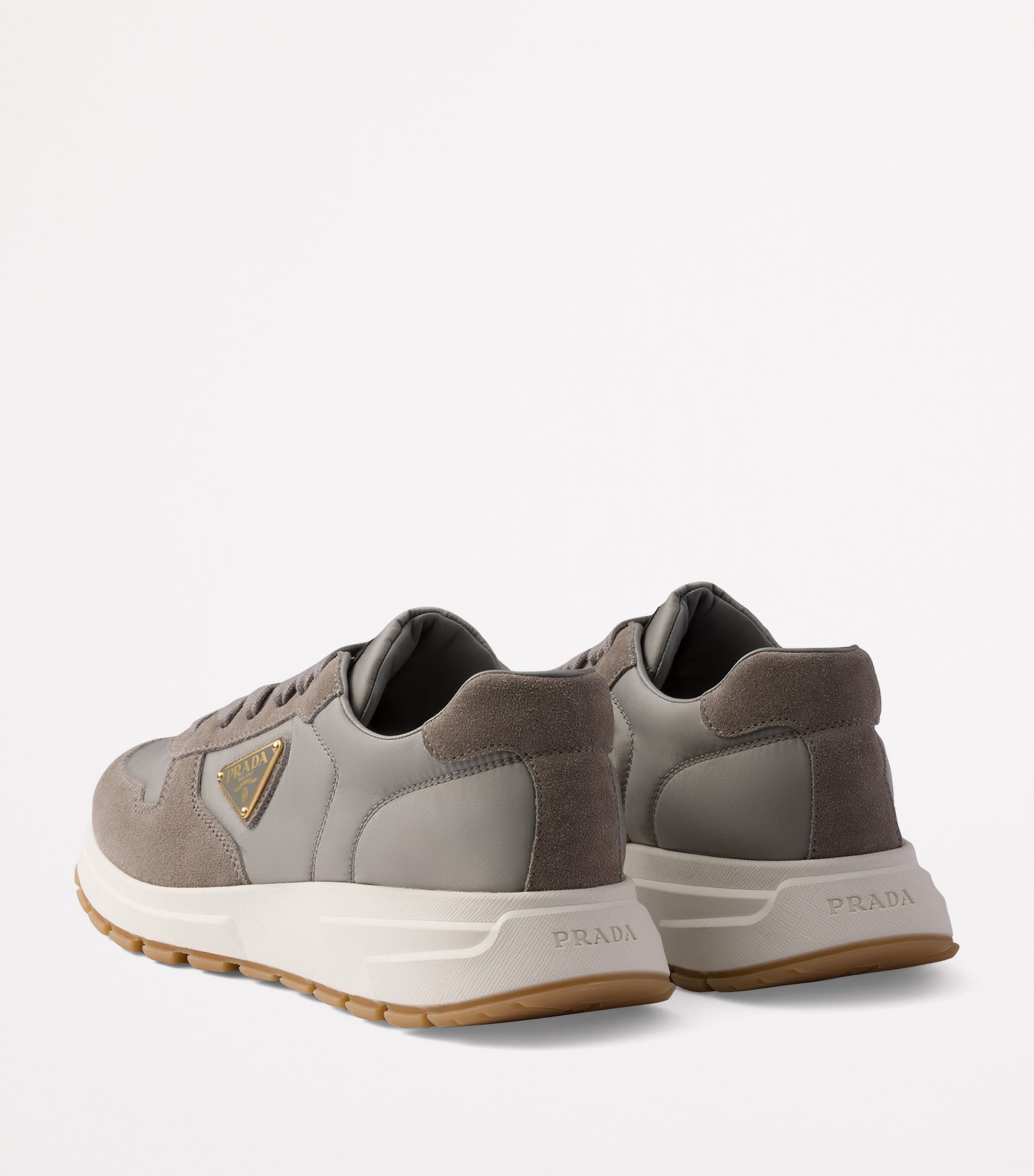 Prada Suede and Re-Nylon Prax 01 Sneakers Image 3