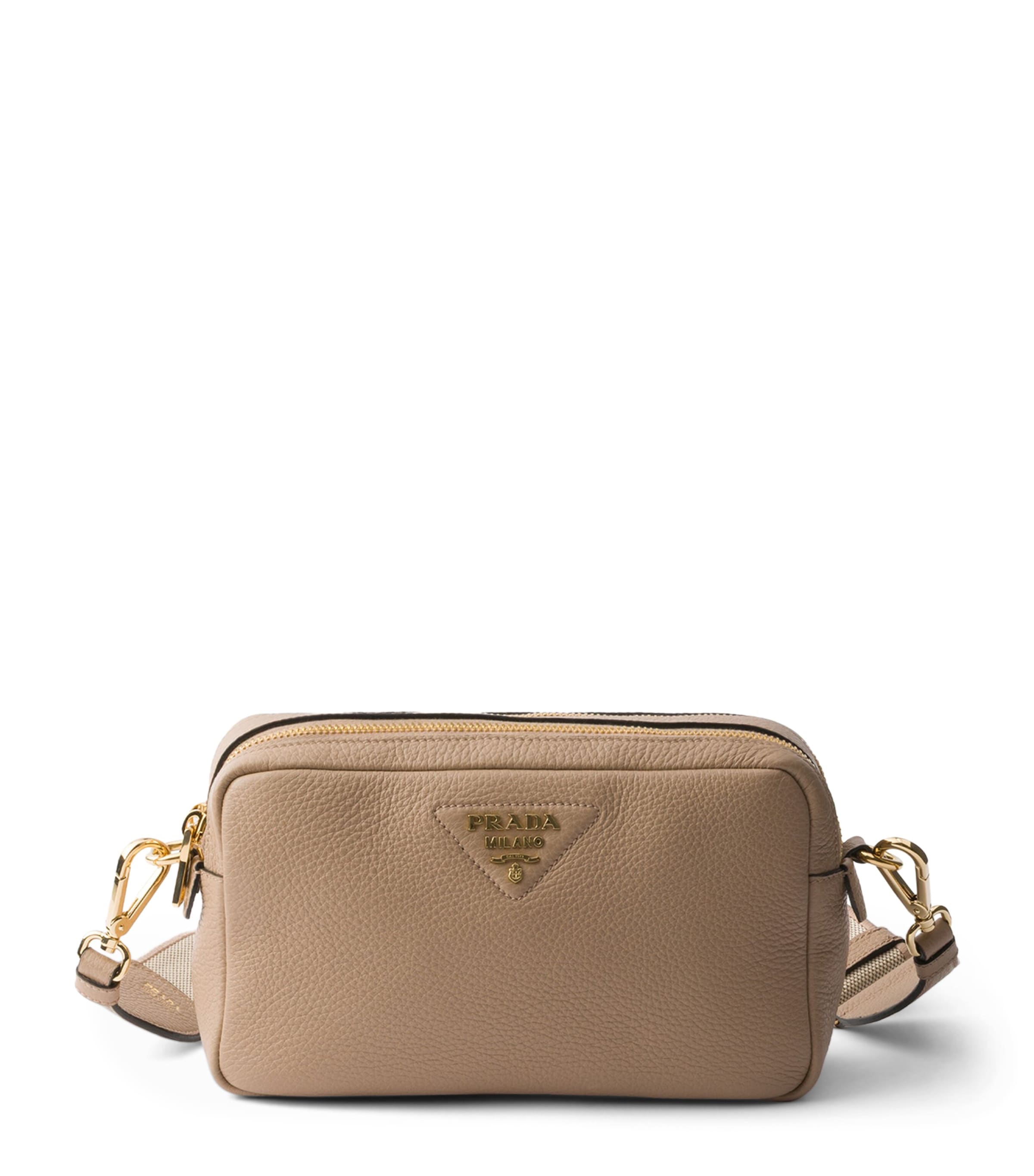 Small Leather Cross-Body Bag F04QL Image 1