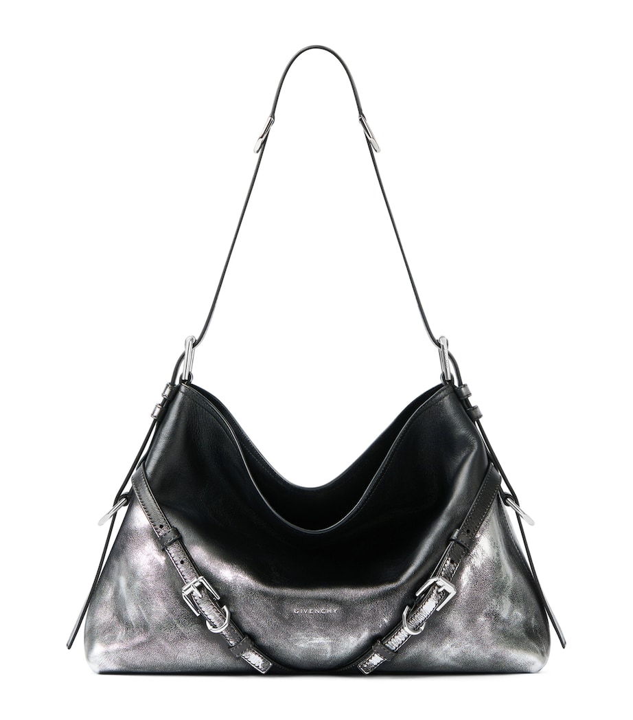 Medium Voyou Shoulder Bag BLACK Image 1