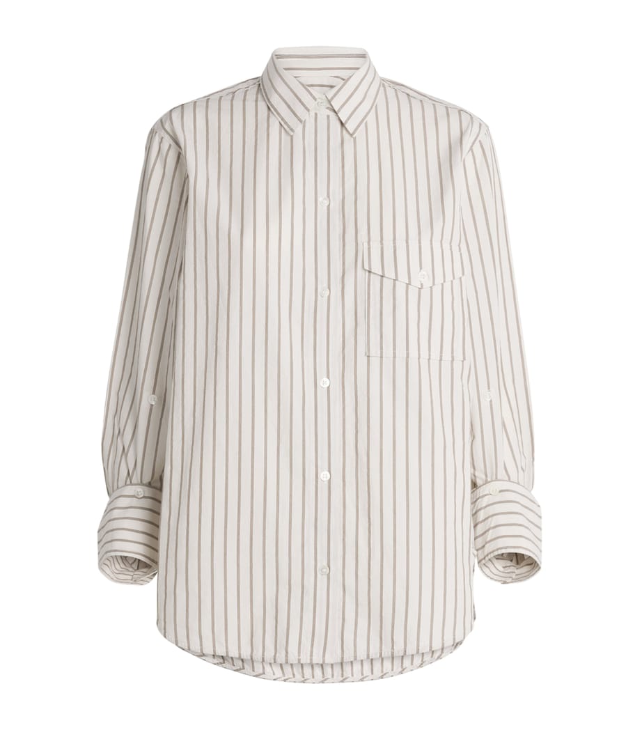 Cotton Stripe Shay Shirt ALBISTRIPE Image 1