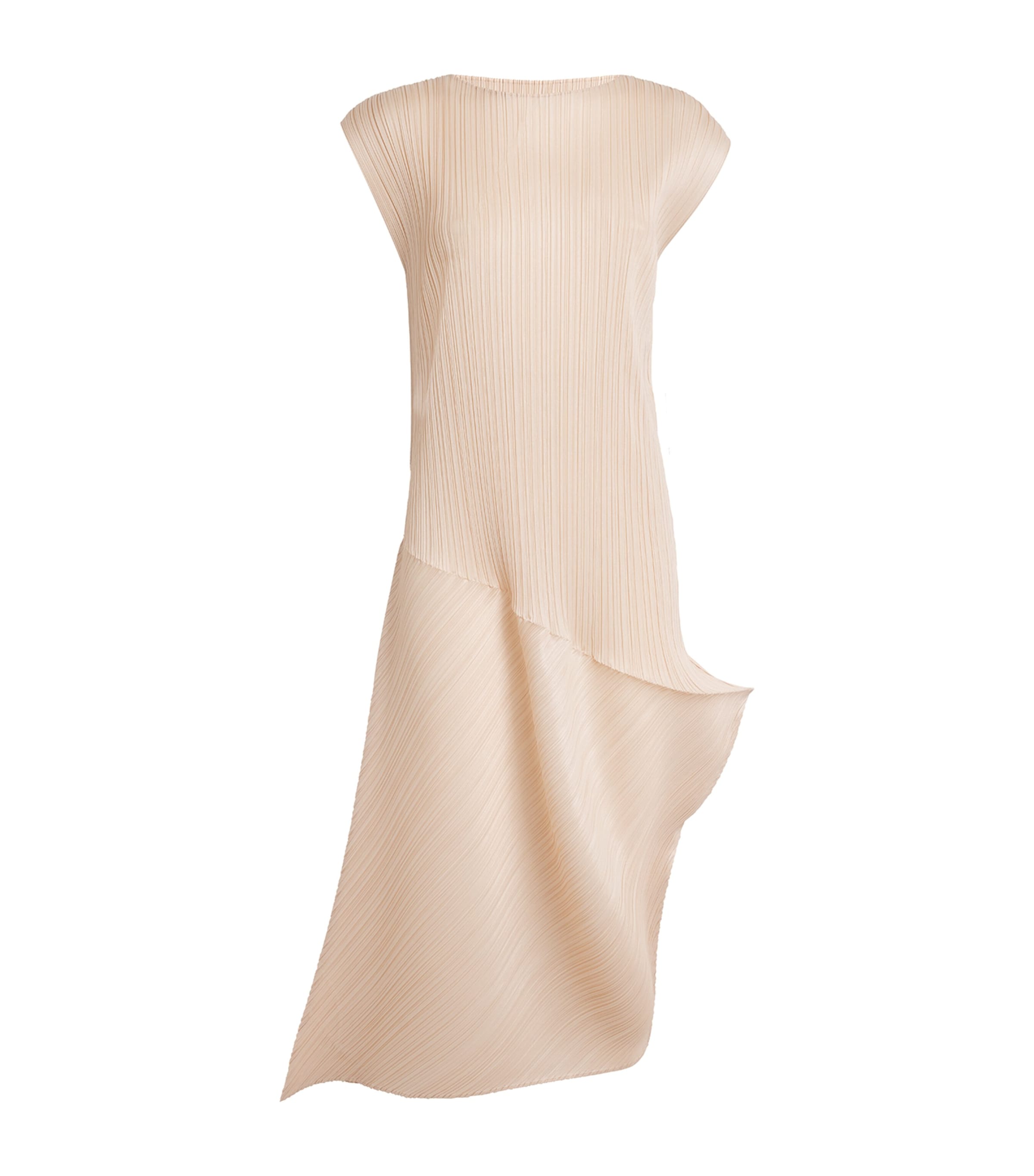 Issey Miyake Leap Midi Dress In Pink
