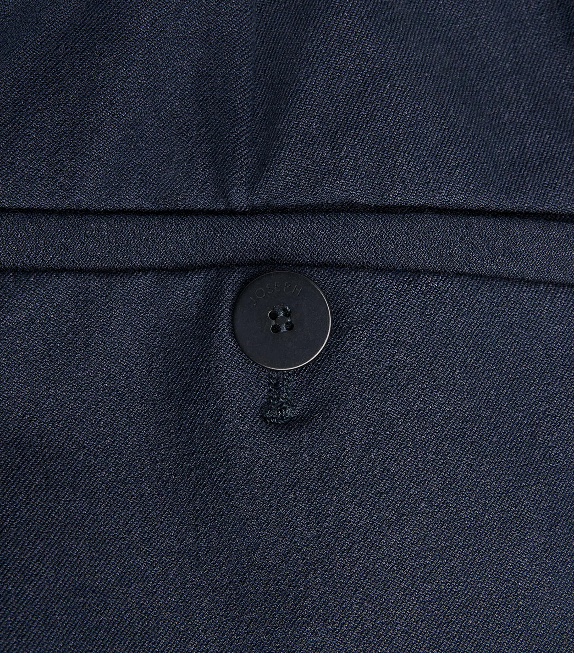 Stretch-Gabardine Yukio Trousers INDIGO Image 5