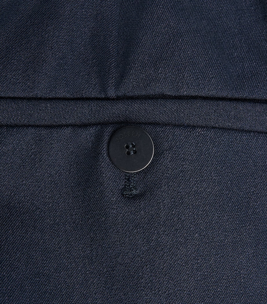 Stretch-Gabardine Yukio Trousers INDIGO Image 5
