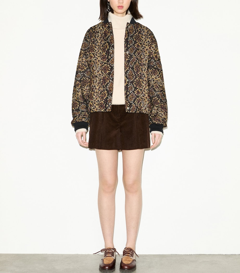 MAX&Co. Womens Corduroy Shorts Dark Brown Image 5