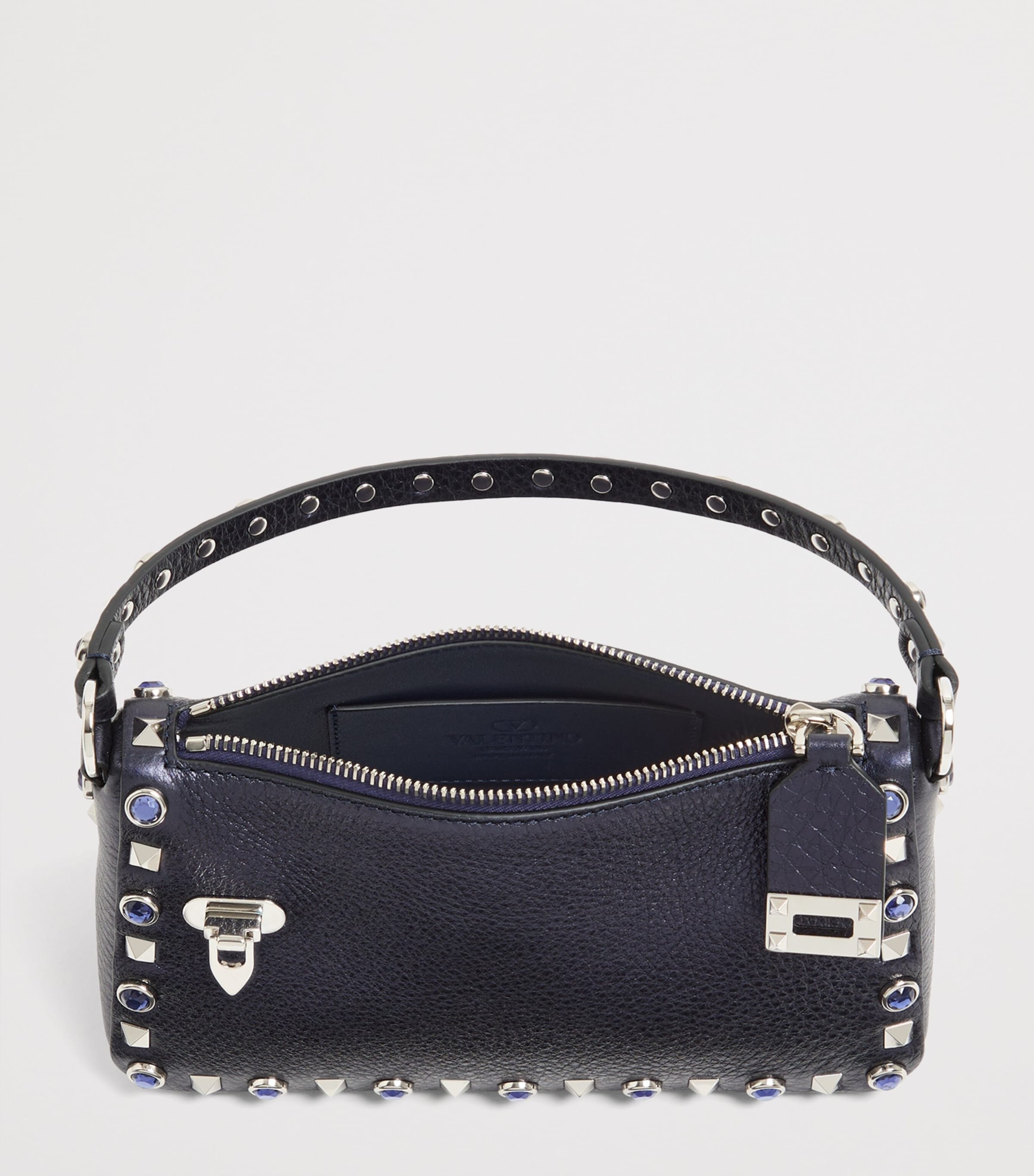 Valentino Garavani Small Leather Rockstud Shoulder Bag Image 5