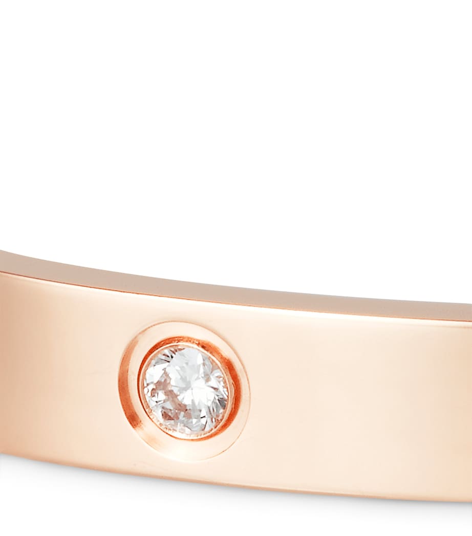 LOVE Classic Rose Gold 4-Diamond Bracelet ROSE GOLD Image 7