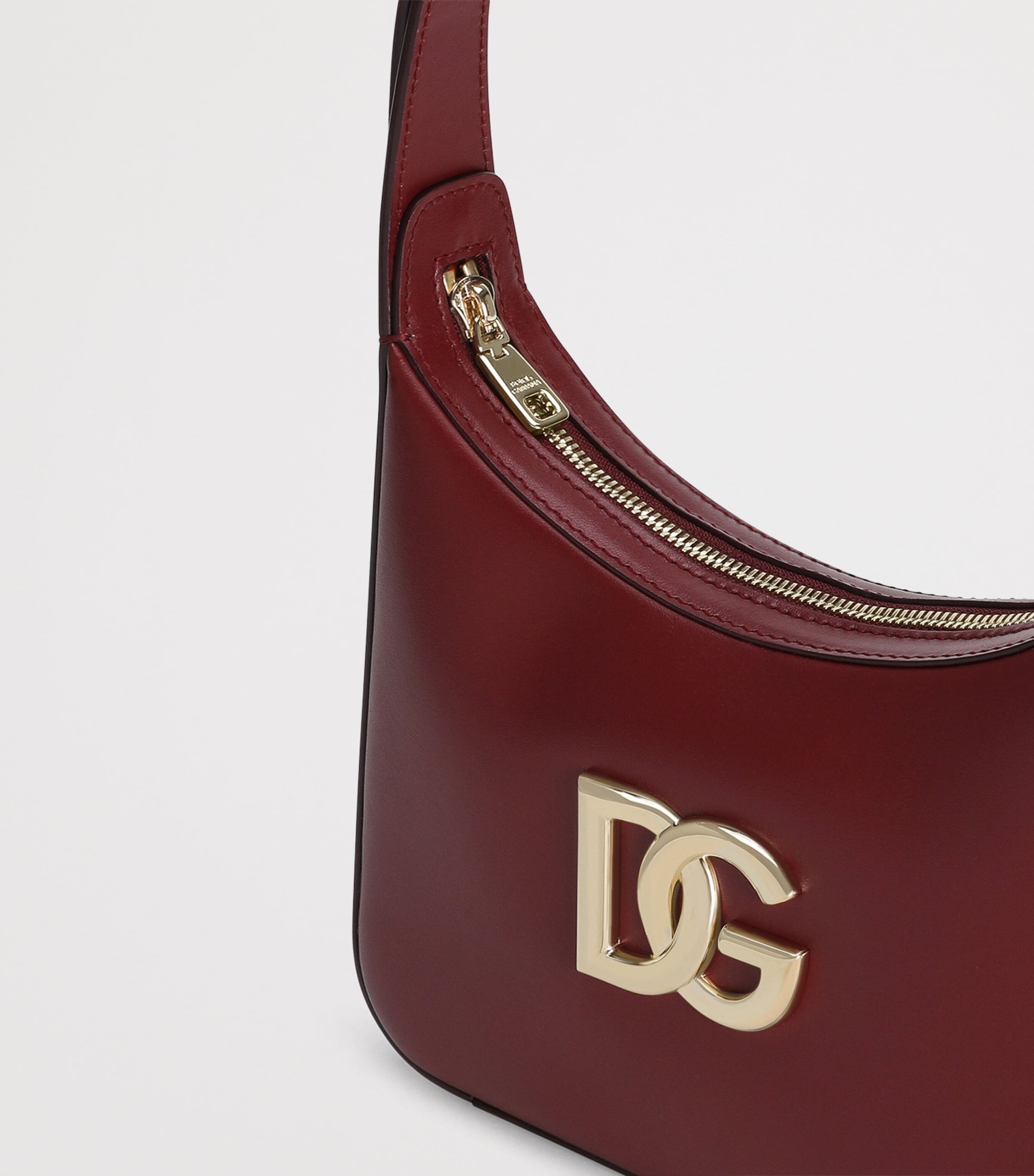 Calfskin Shoulder Bag 80346-BORDEAUX Image 4