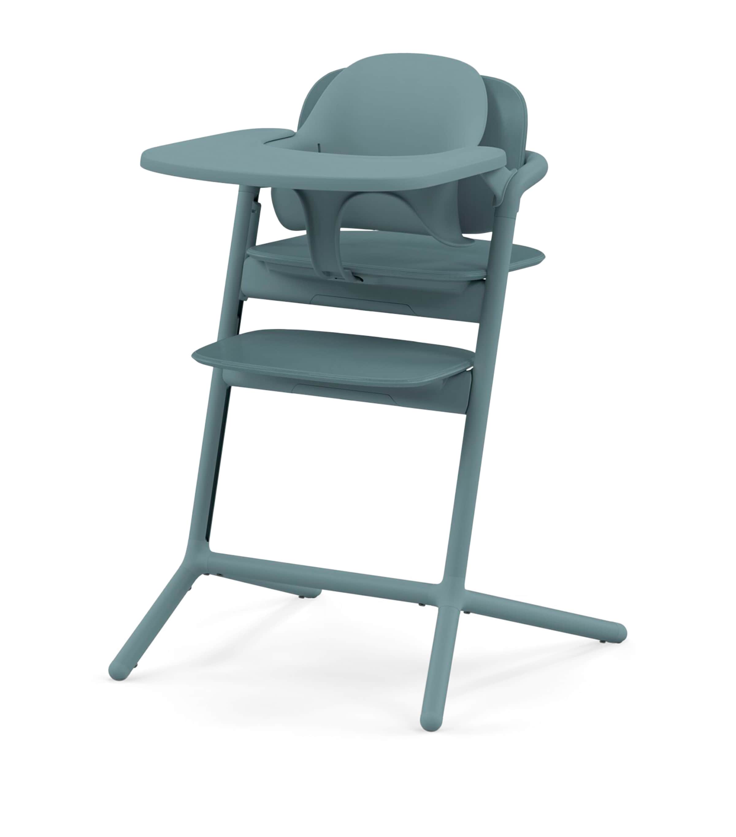 LEMO High Chair 4-in-1 Set - Stone Blue MID BLUE Image 3