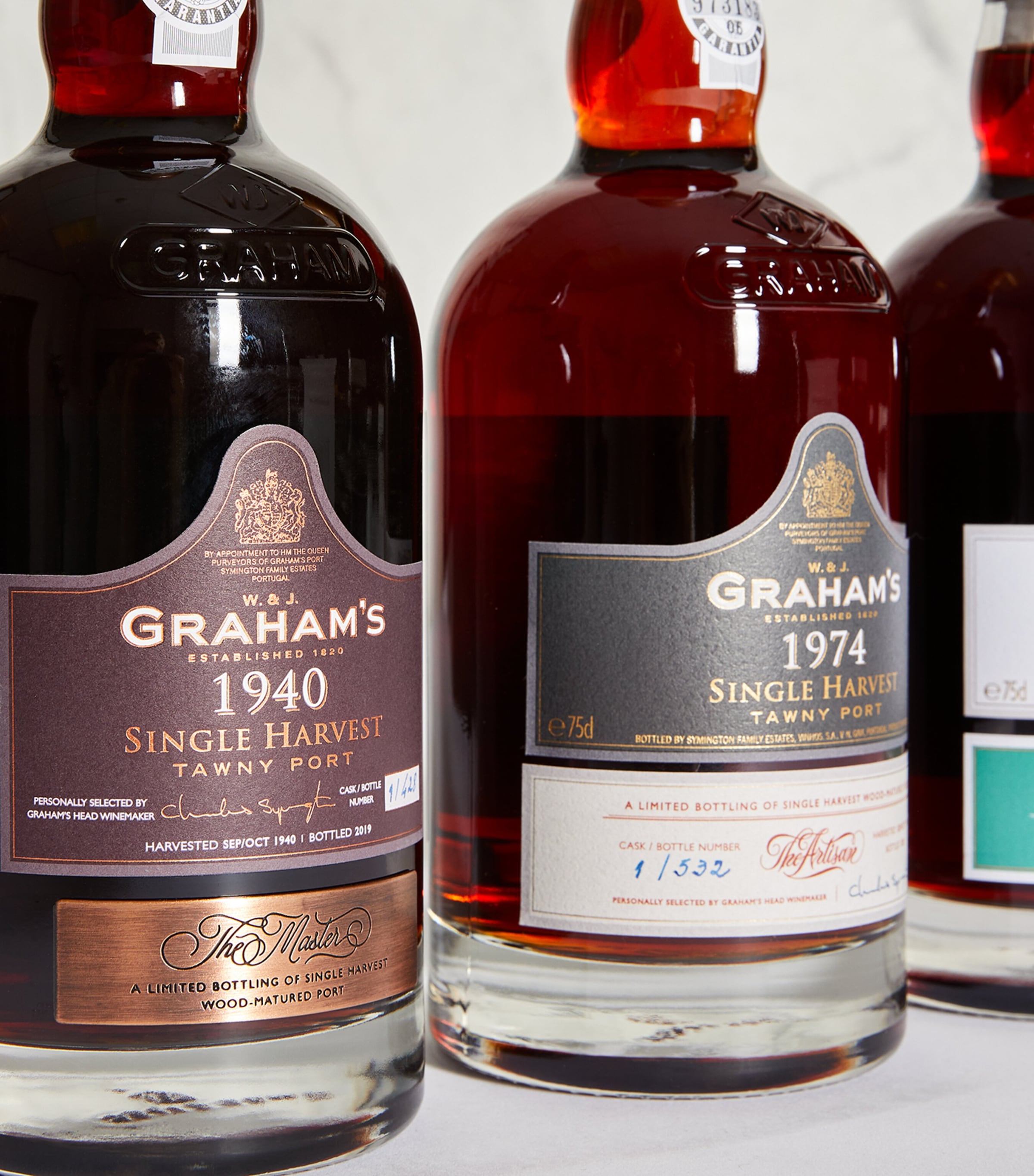 Graham's Cellar Master Tawny Port Trilogy (3 x 75cl) - Porto, Portugal NO COLOUR Image 3