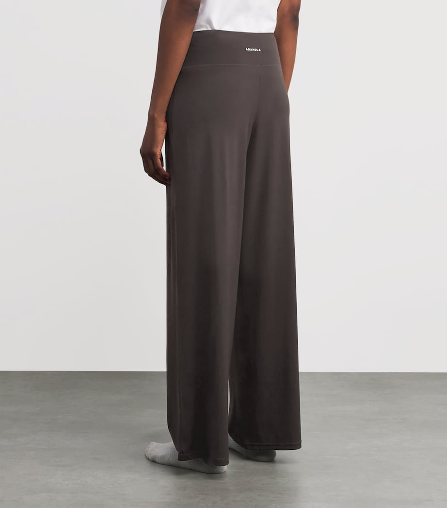 Wide-Leg Yoga Trousers COFFEE BEAN Image 4