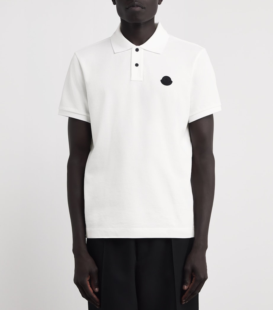 Cotton Logo Polo Shirt 1 Image 3