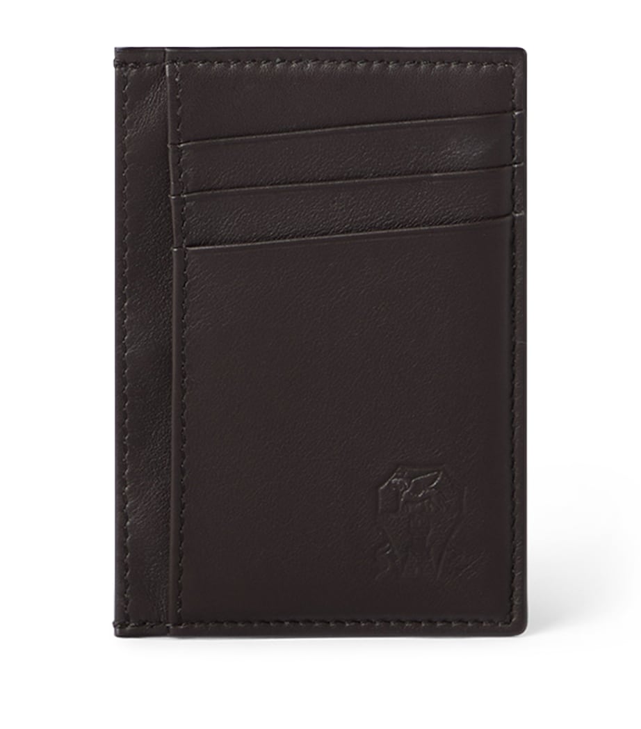 Brunello Cucinelli Leather Card Holder Image 1