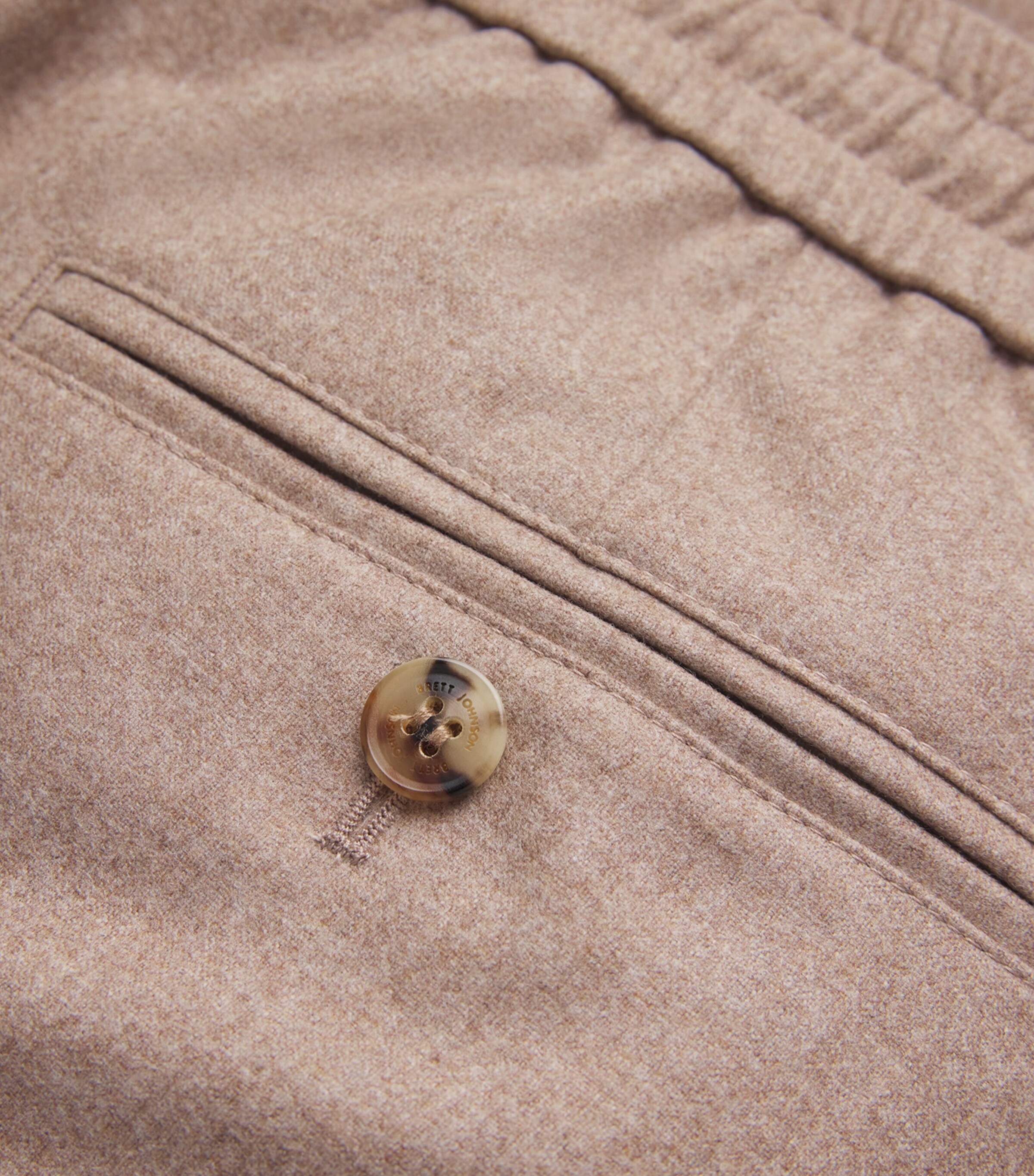 Wool-Silk-Cashmere Pleated Trousers SCONE Image 5