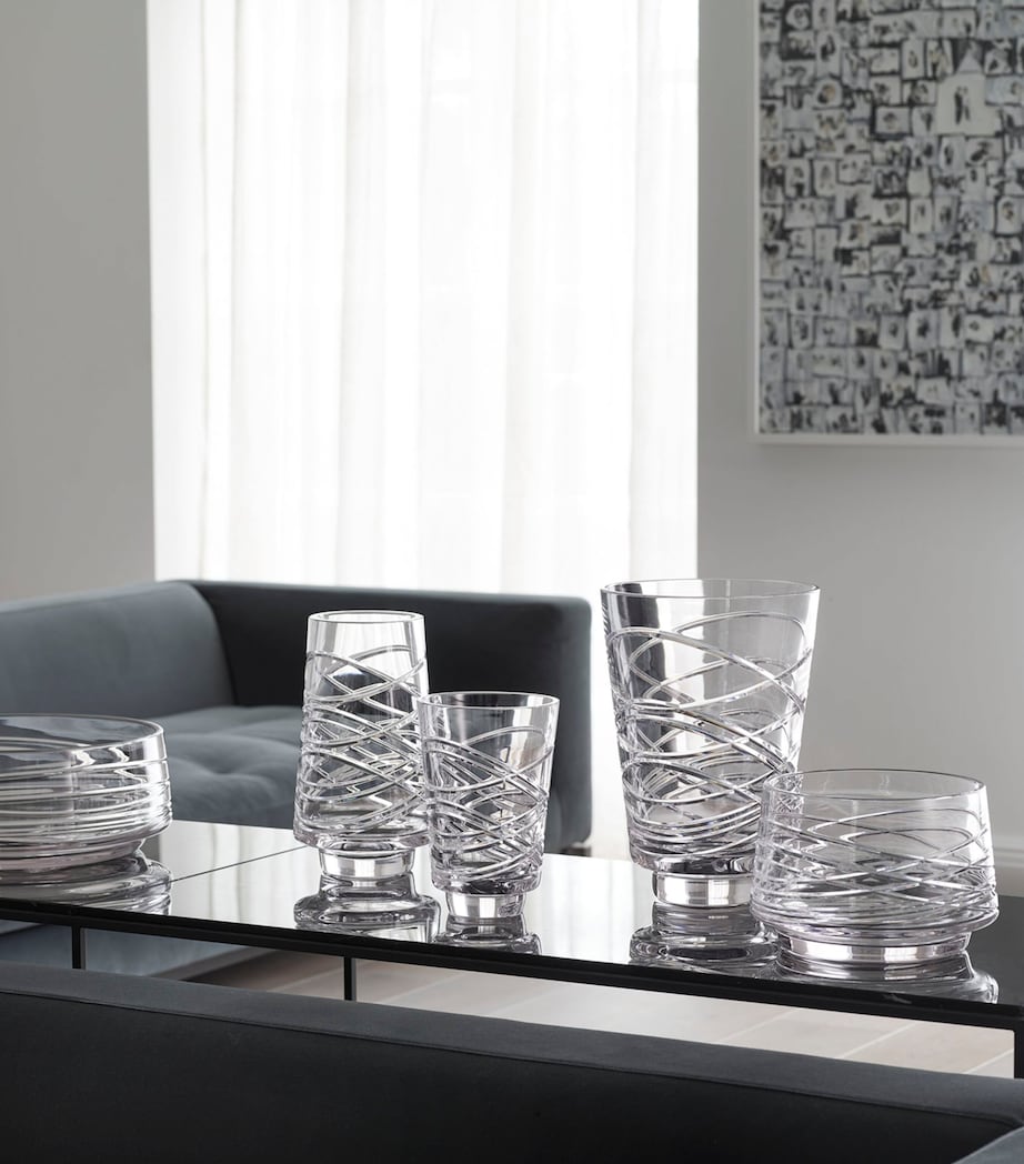 Crystal Aran Bowl (23cm) CLEAR Image 2