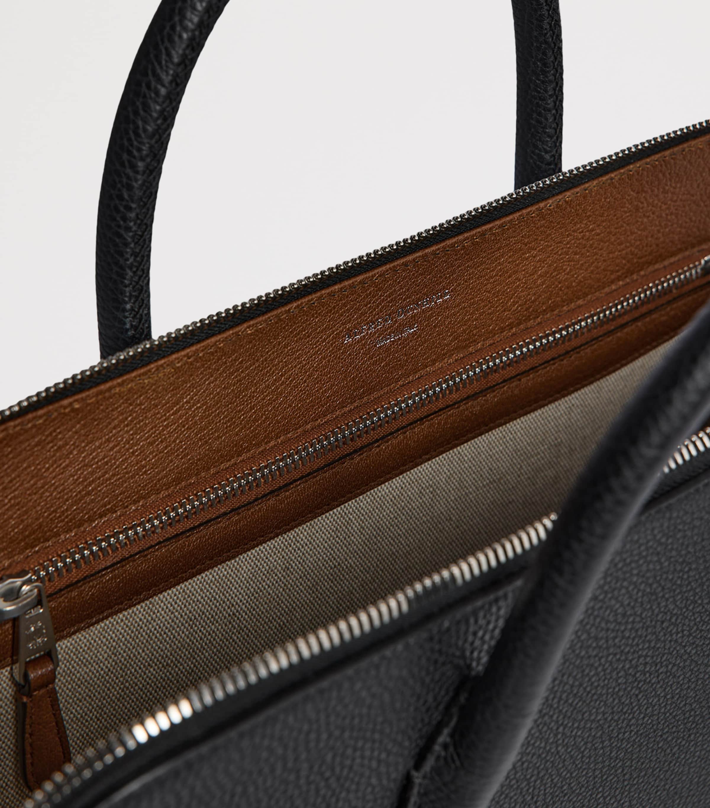 Dunhill Leather Bourdon 41 Briefcase Image 5