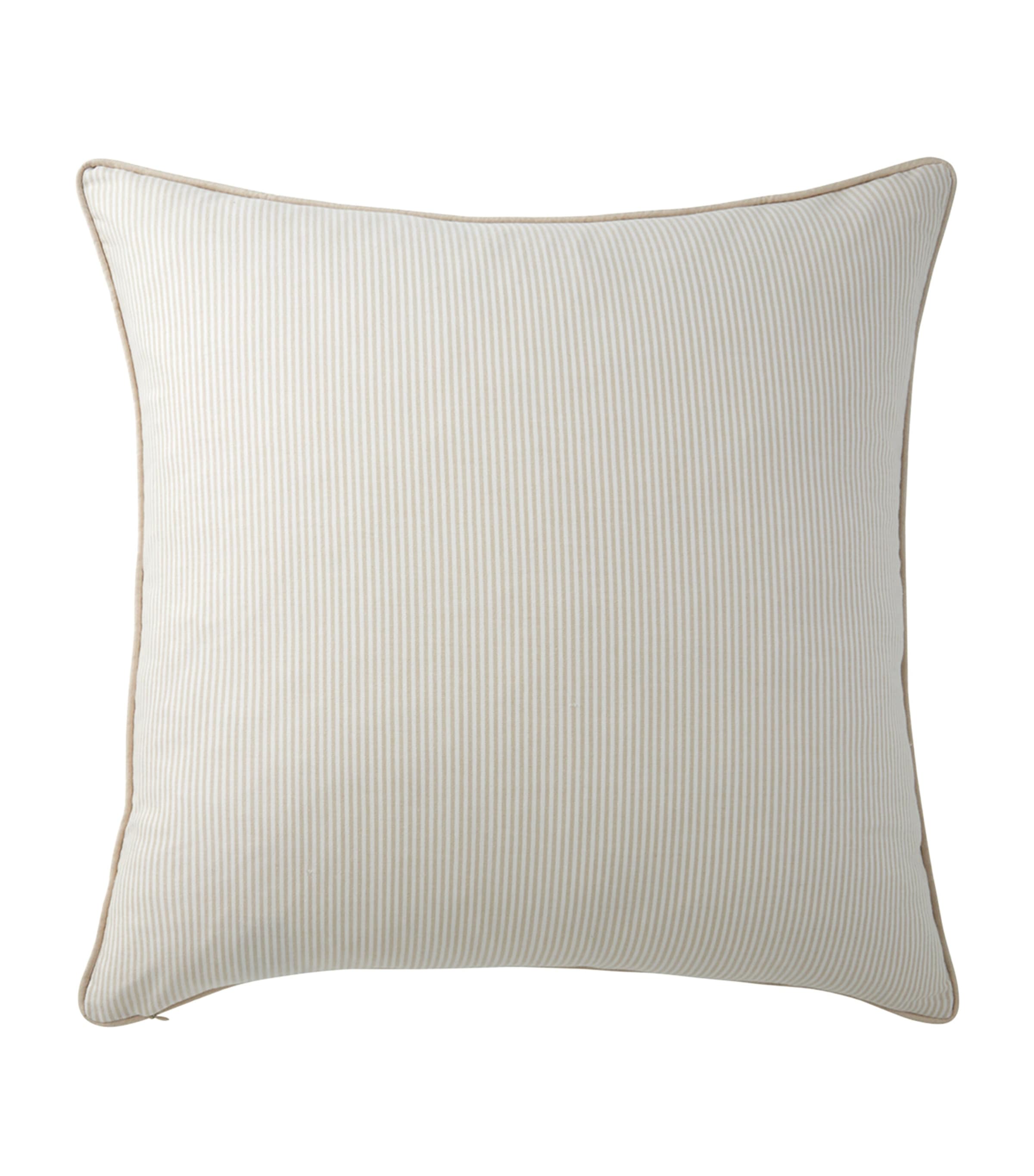 Ralph Lauren Home Oxford Polo Pony Cushion Cover (50cm x 50cm) Linen Image 3