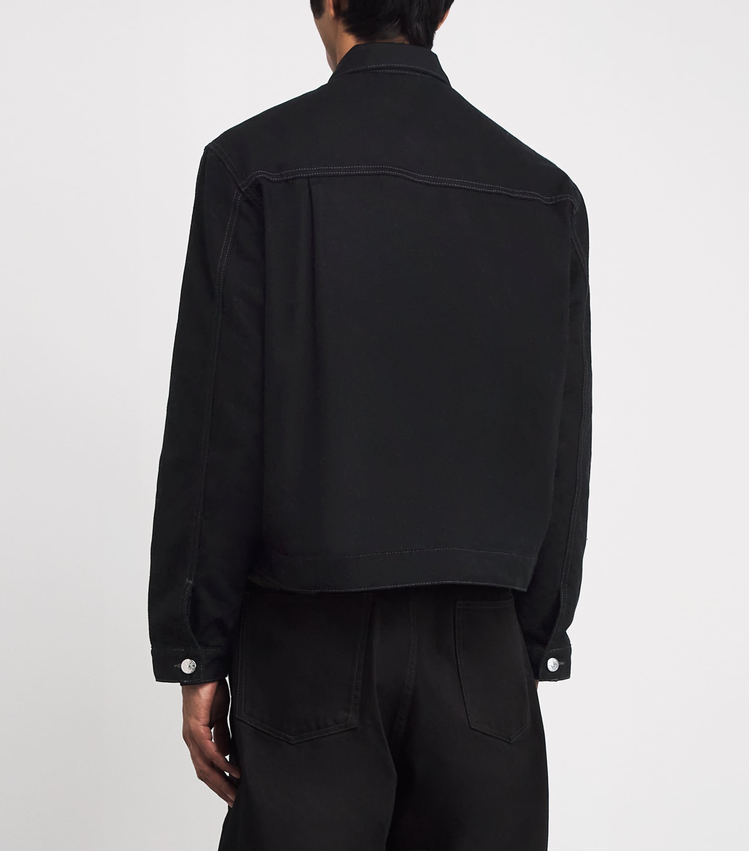 Sunflower Type 2 Denim Jacket Black Image 4