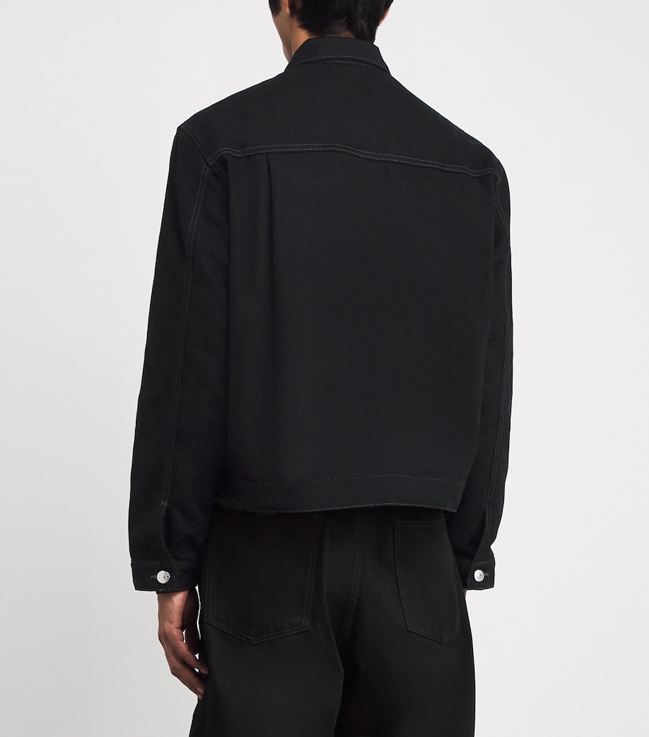 Sunflower Type 2 Denim Jacket Black Image 4