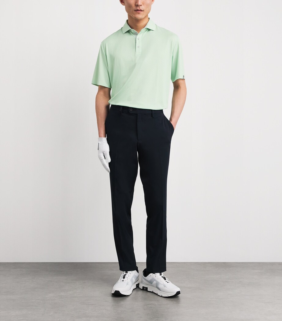 KJUS Mens Savin Structure Polo Shirt Agave Image 2