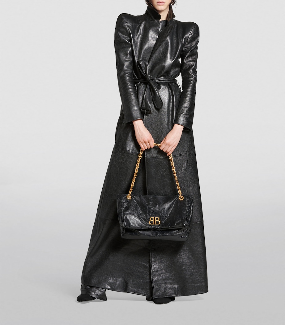 Medium Leather Monaco Shoulder Bag 1000 Image 2