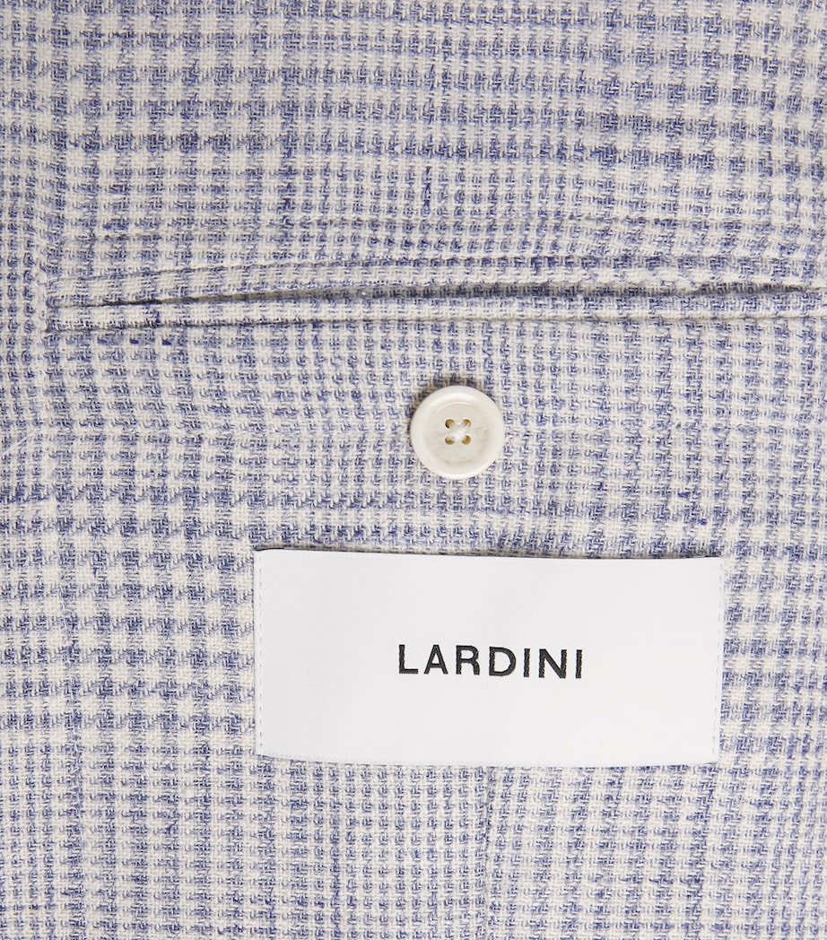 Prince of Wales Check Blazer 161AZ LIIGHT BLUE Image 5