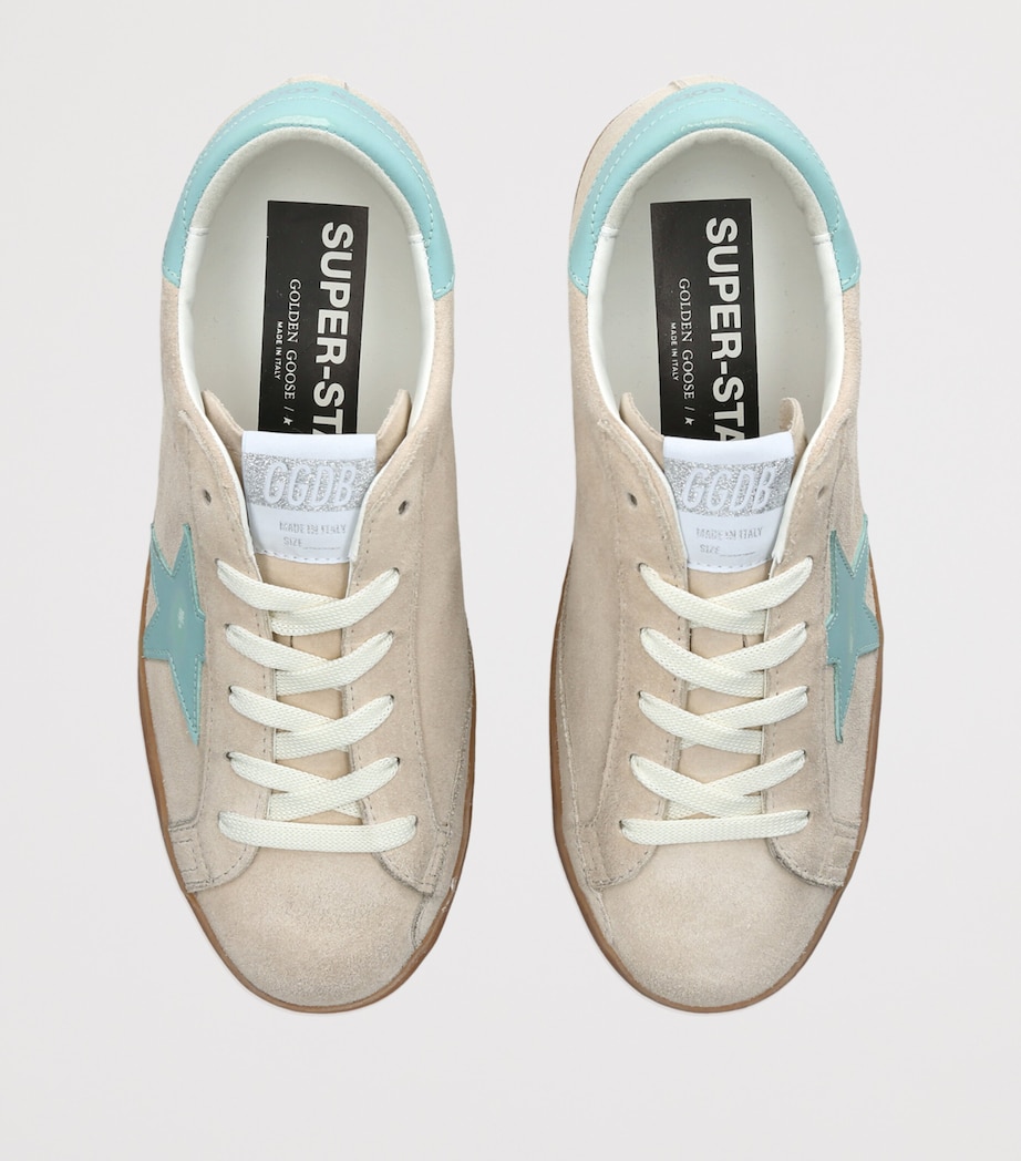Golden Goose Suede Super Star Sneakers Beige Oth Image 3