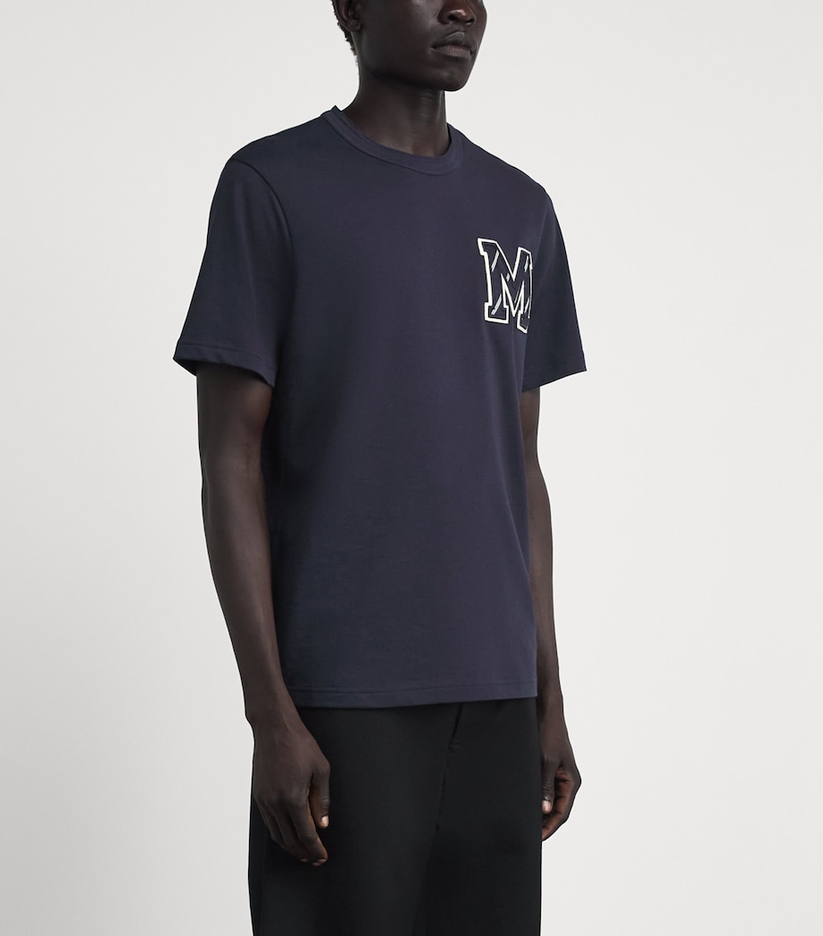 Moncler Mens Cotton Logo T-Shirt Image 4