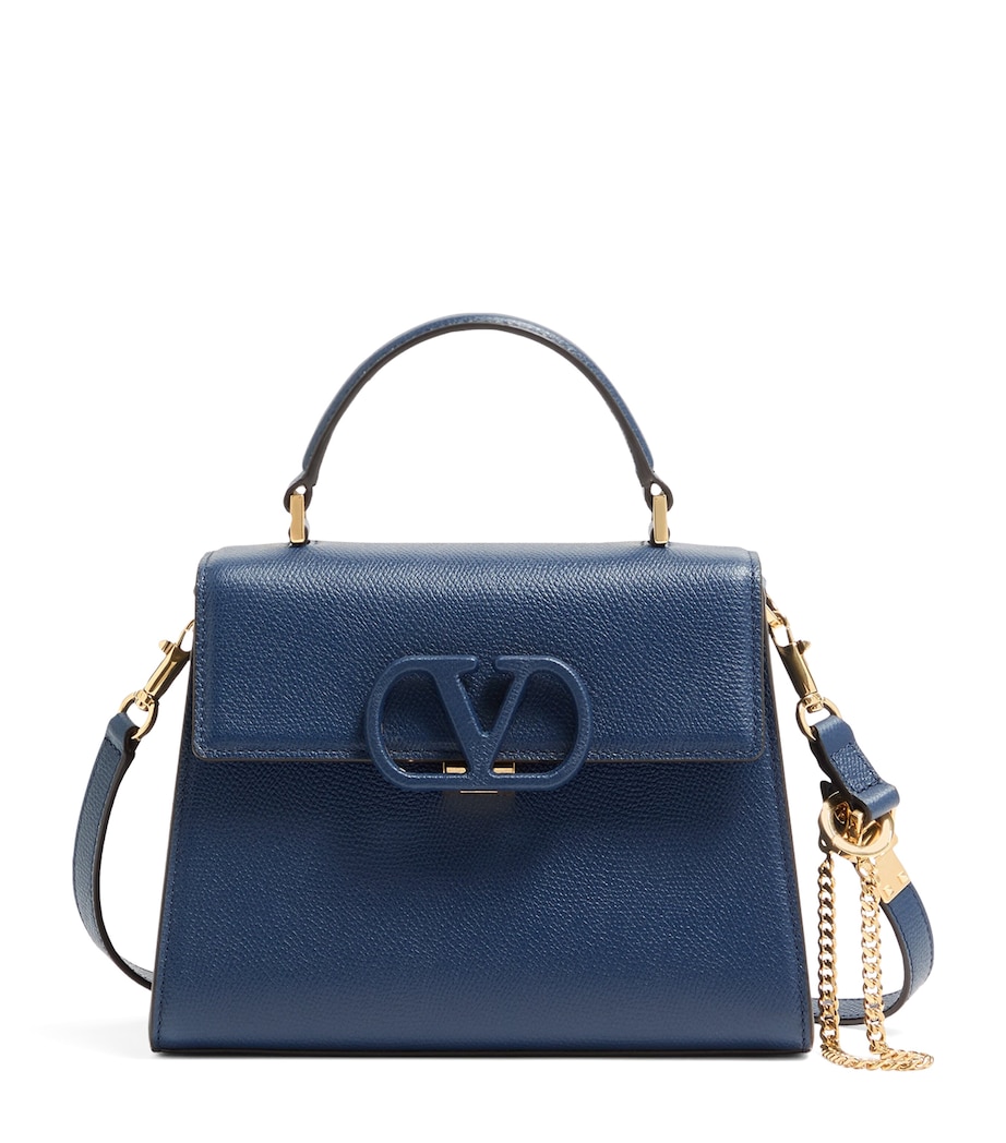 Valentino Garavani Small Leather VSLING Top-Handle Bag Image 1