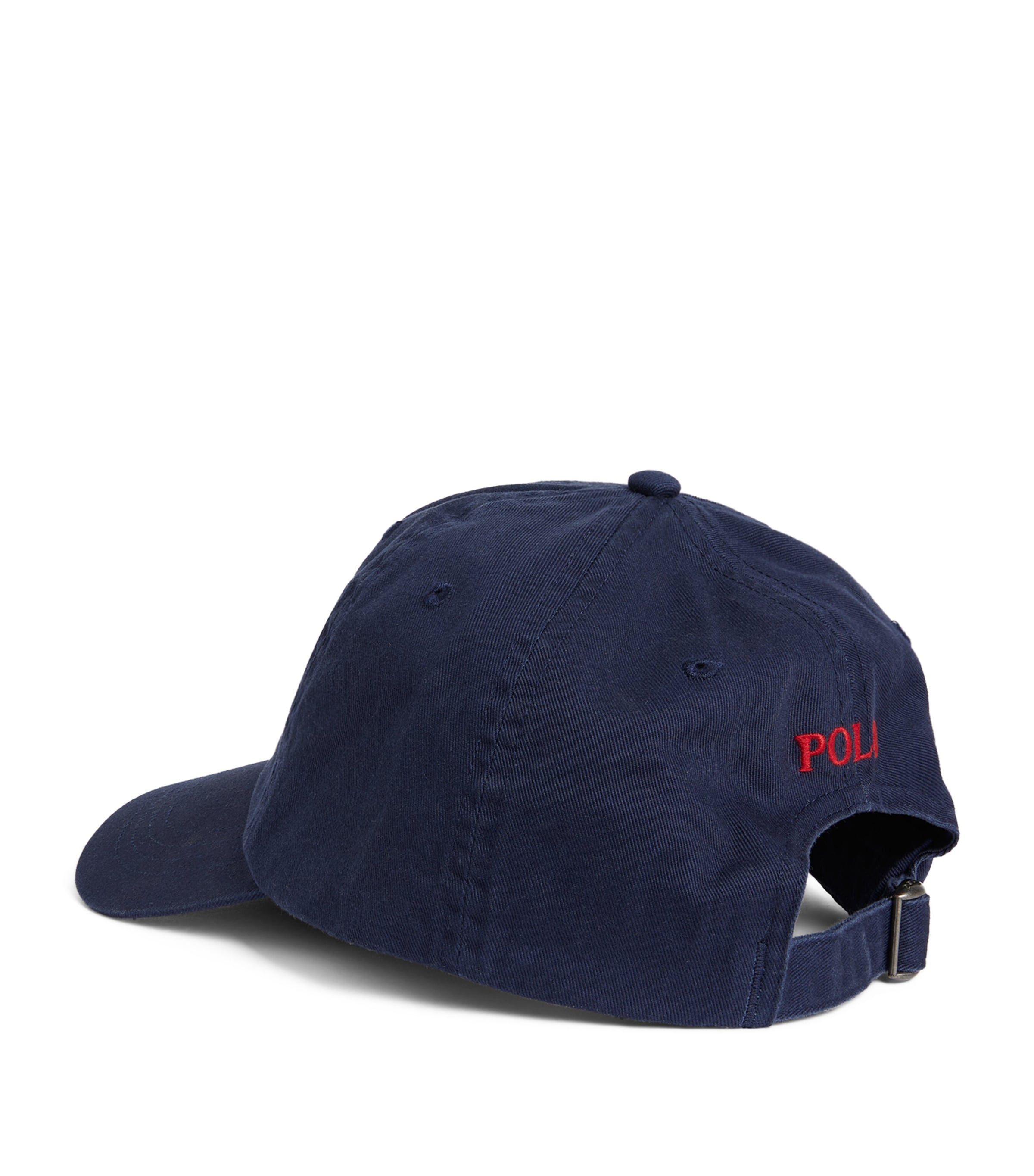 Cotton Logo Baseball Cap NAVY Image 2