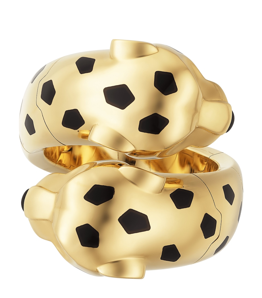 Yellow Gold, Tsavorite Garnet and Onyx Panthère de Cartier Ring YELLOW GOLD Image 4