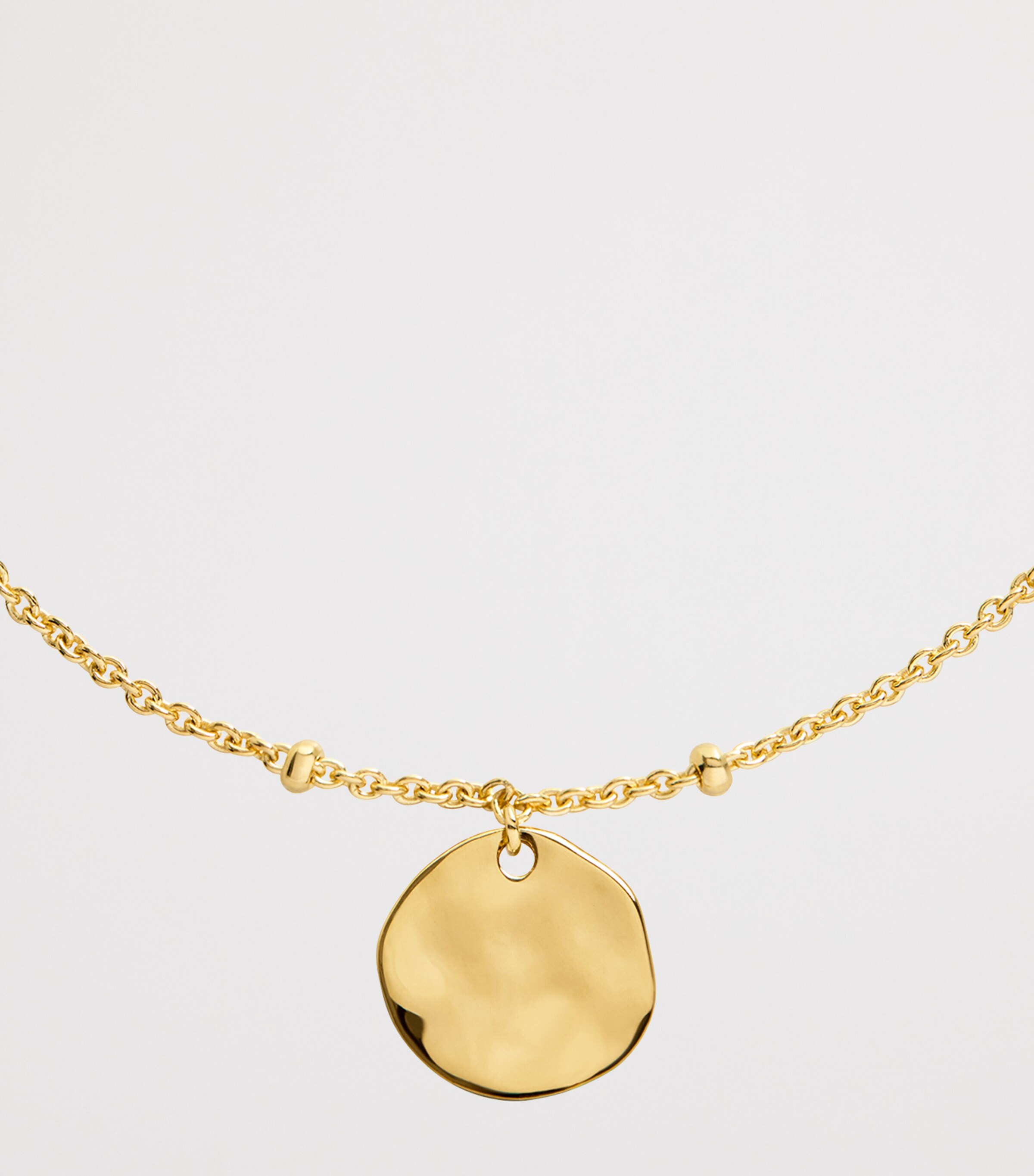 Monica Vinader Gold Vermeil MV Siren Muse Station Chain Bracelet Gold Vermeil Image 4