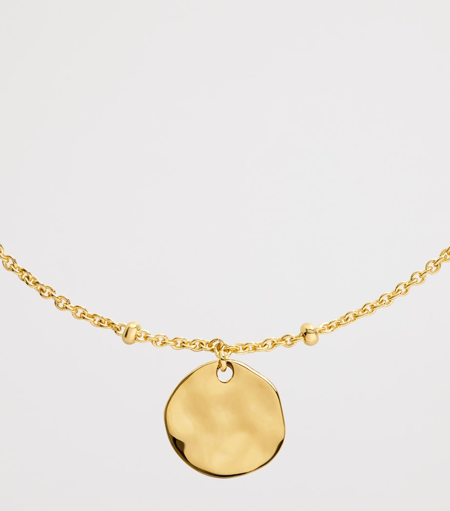 Monica Vinader Gold Vermeil MV Siren Muse Station Chain Bracelet Gold Vermeil Image 4