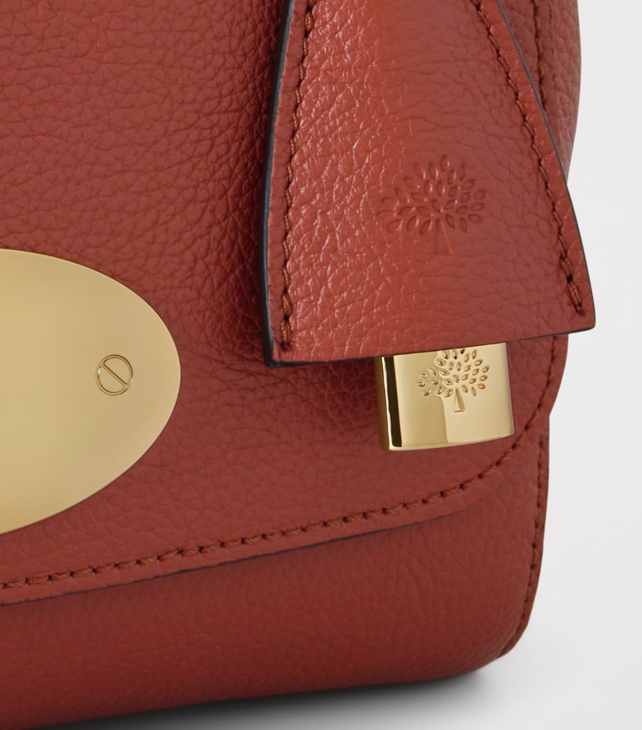 Leather Lily Shoulder Bag RUST Image 5