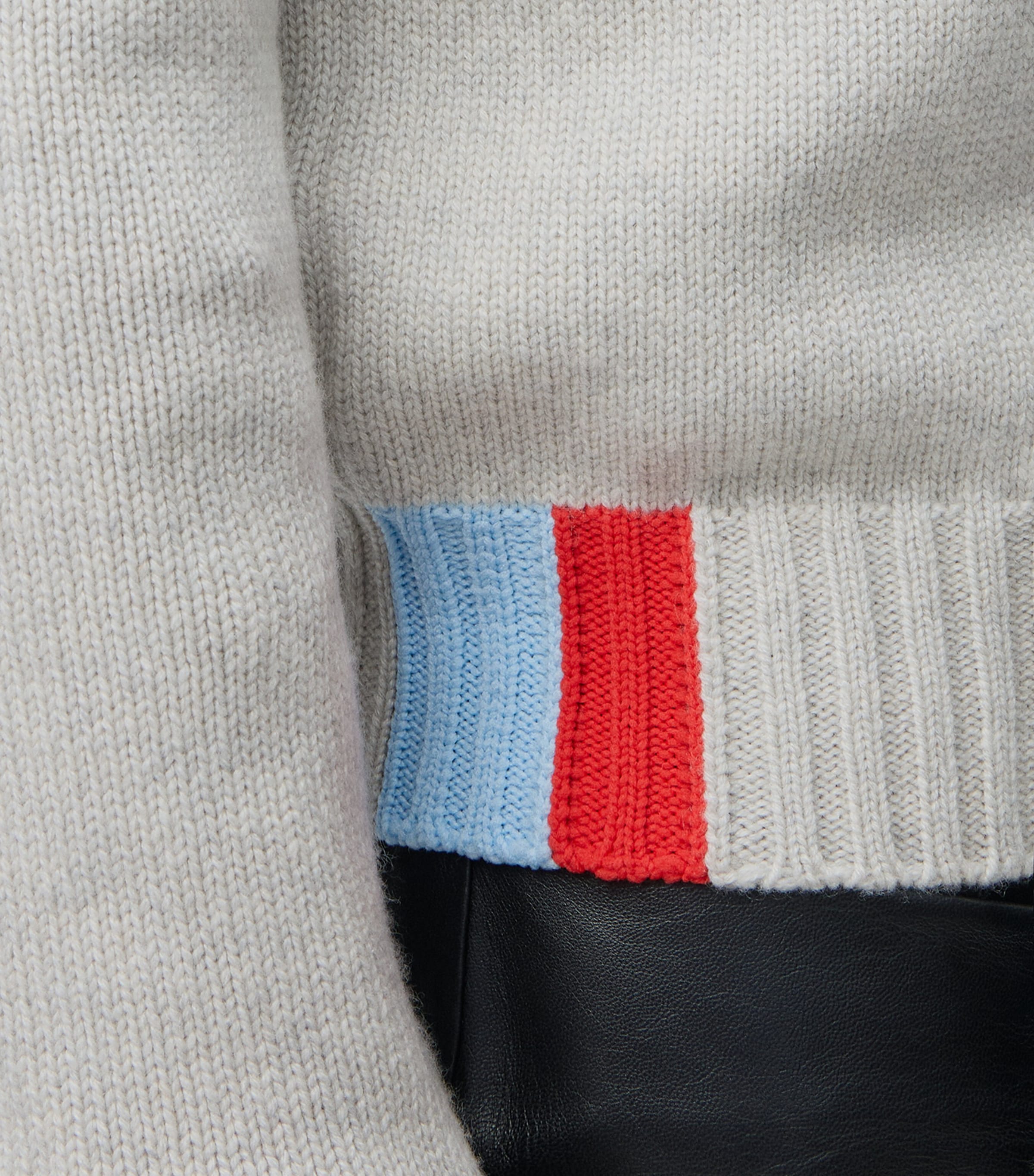 Cashmere Anagram Sweater LIGHT BLUE Image 5
