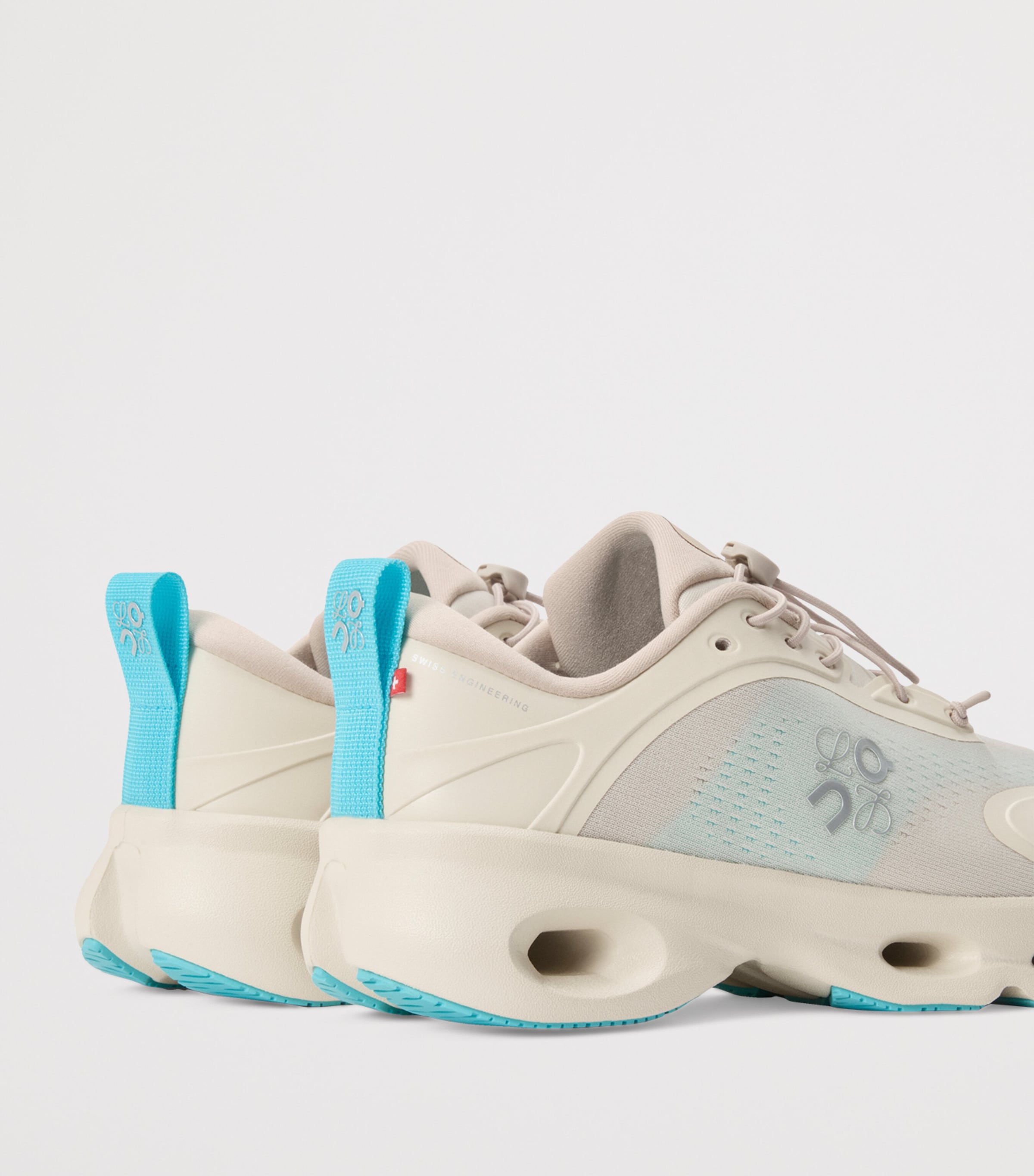 LOEWE x On Cloudsolo Sneakers SAND/TURQUOISE Image 5