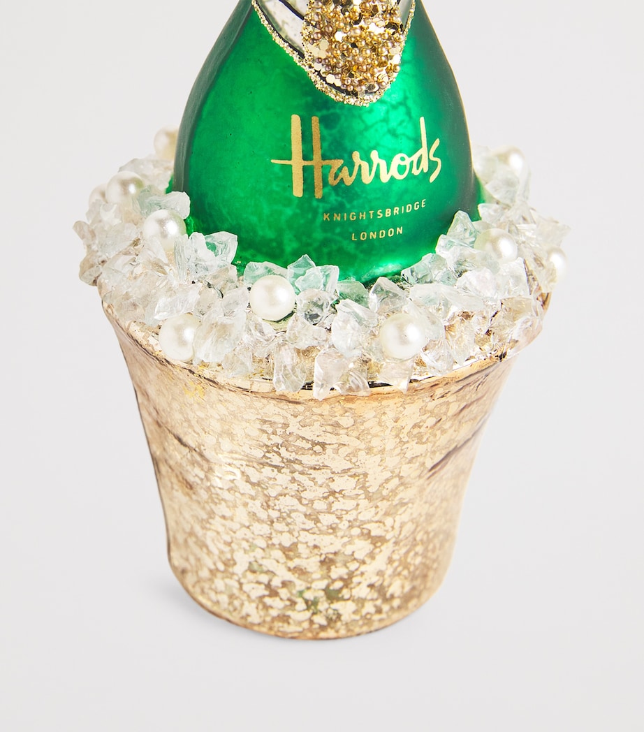 Champagne Bucket Tree Decoration MULTI Image 2