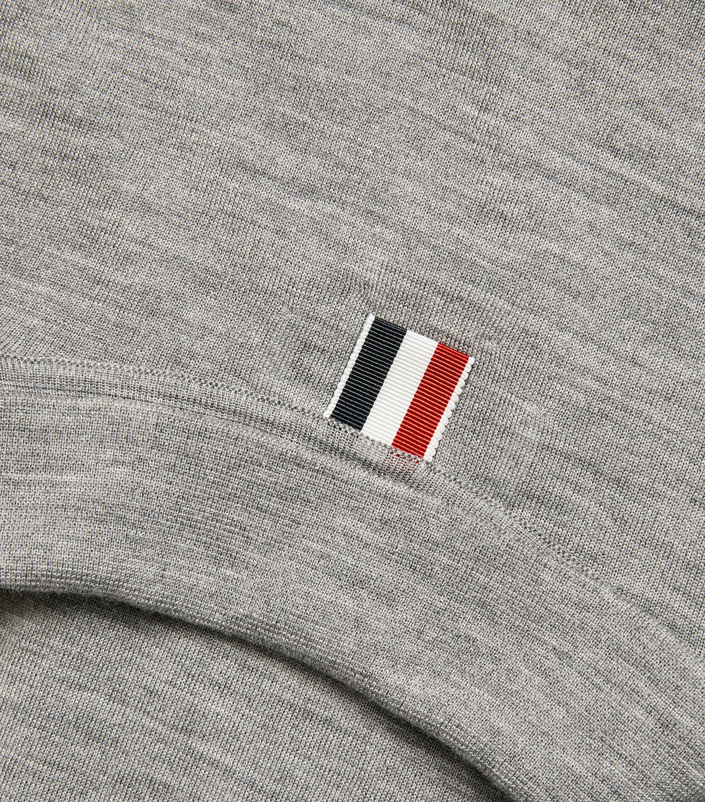 4-Bar Polo Shirt LT GREY Image 5