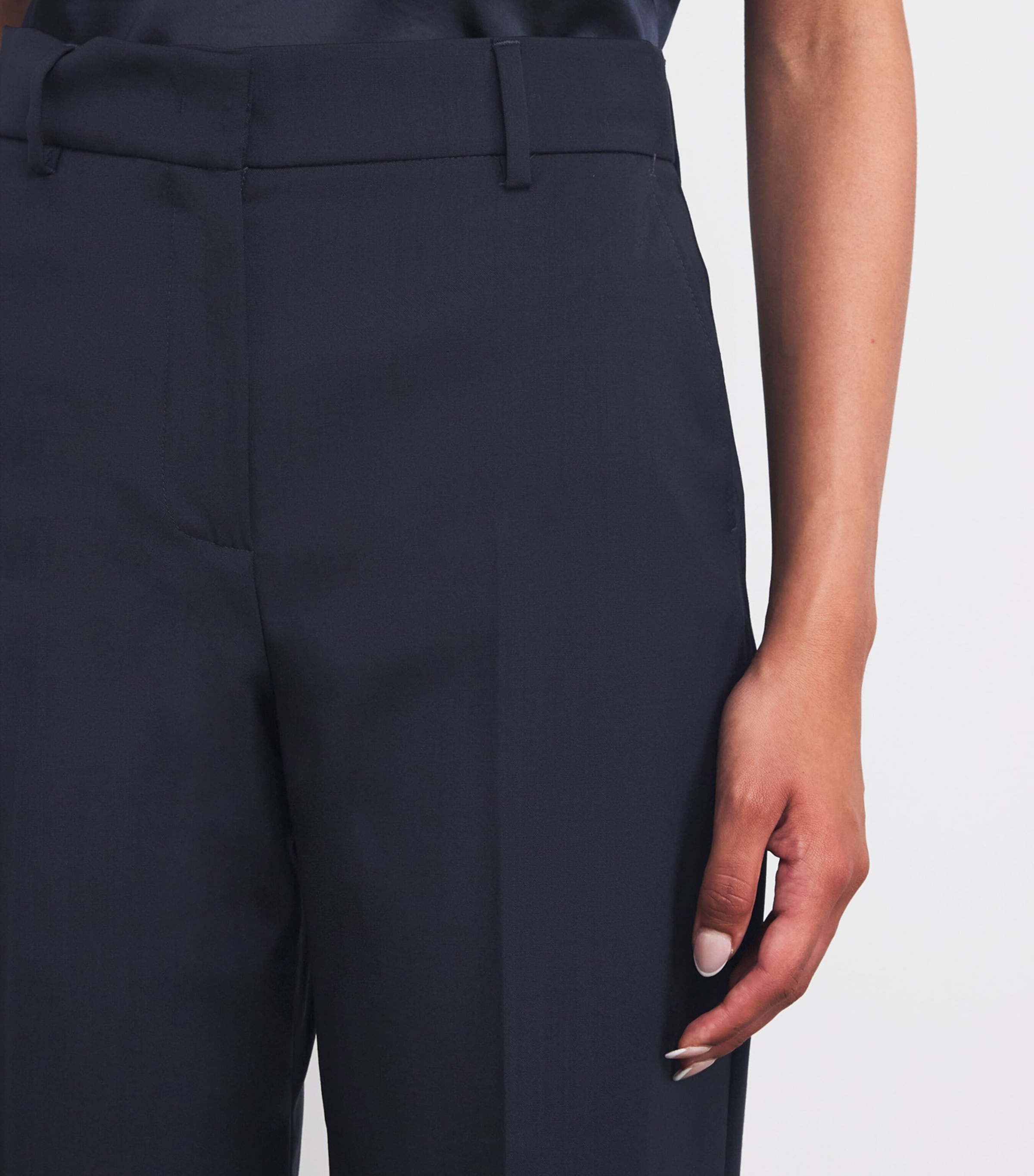 Weekend Max Mara Virgin Wool Wide-Leg Trousers | Women Clothing | Trousers | Tailored Trousers | Workwear | Designers | Weekend Max Mara Weekend Max Mara Virgin Wool Wide-Leg Trousers | Women Clothing | Trousers | Tailored Trousers | Workwear | Designers | Weekend Max Mara