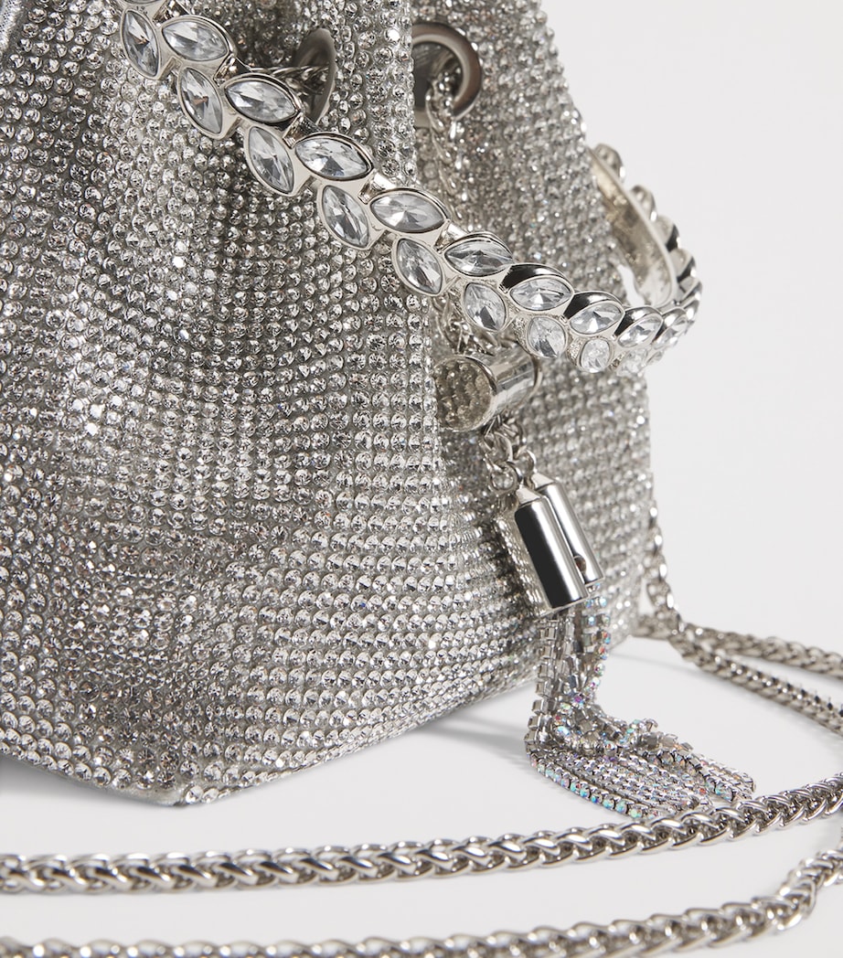Diamond Pouch Handbag SSILVER Image 4