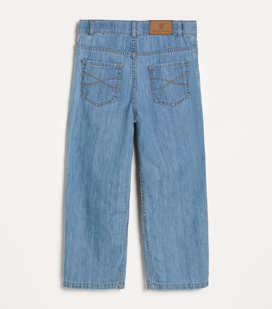 Brunello Cucinelli Kids Relaxed Jeans Image 2