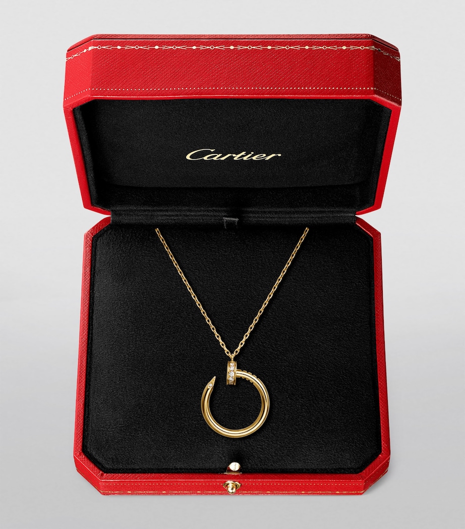 Yellow Gold and Diamond Juste un Clou Necklace YELLOW GOLD Image 9