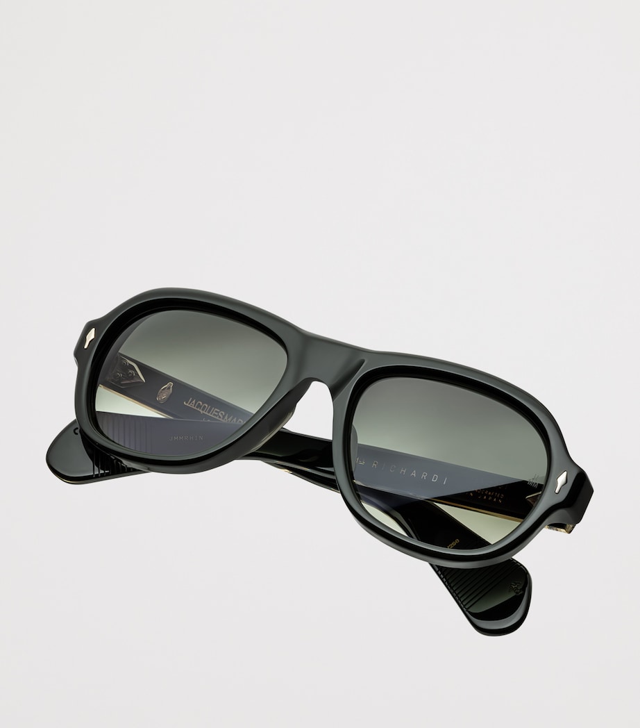 Acetate Richard Sunglasses EMERALD CR39 Image 3