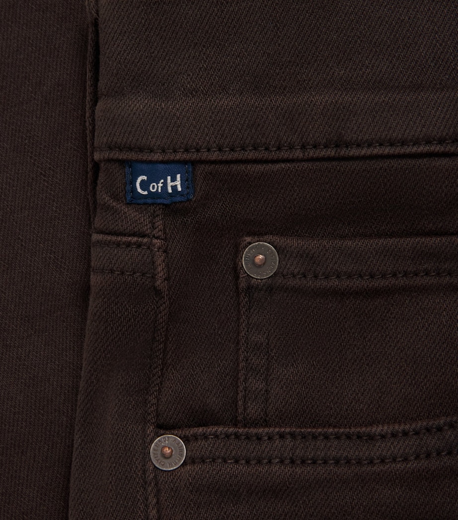 Citizens of Humanity Mens Elijah Straight Jeans Tobacco Image 6